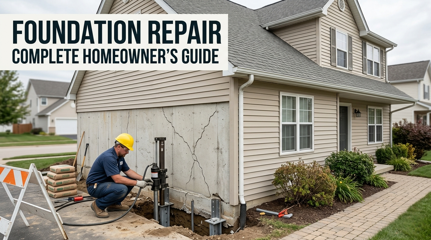 Foundation Repair: Complete Homeowner’s Guide